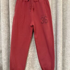 Men’s Hollister Jogger Sweatpants with Number Print - Size S